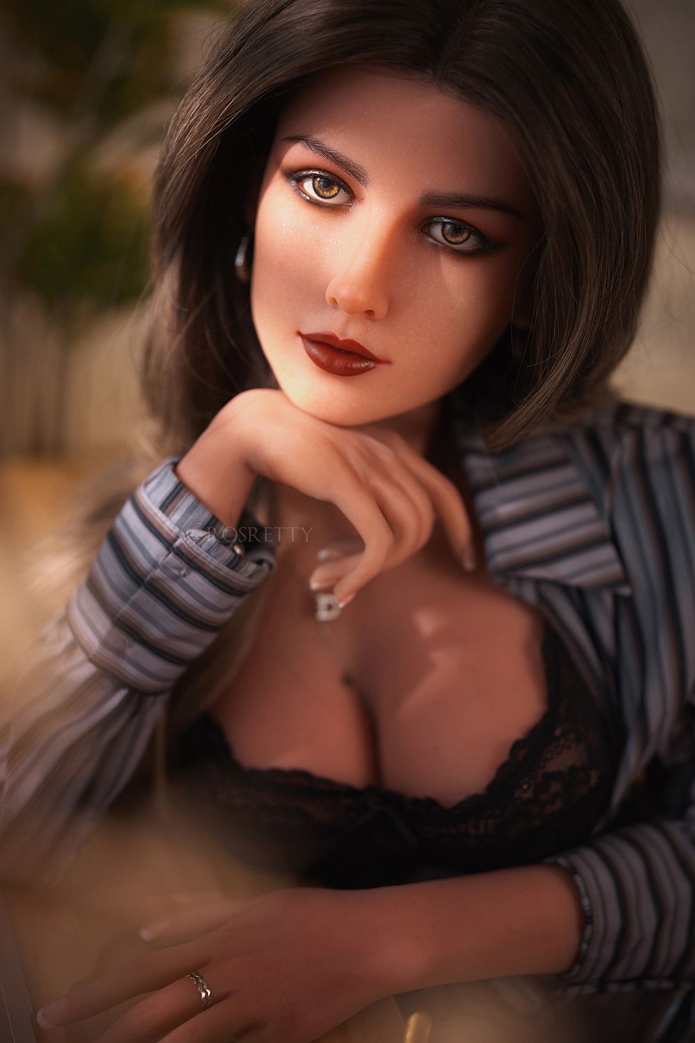 166cm/5ft5 Mature Small Boobs Lifelike Sex Doll - Nicky