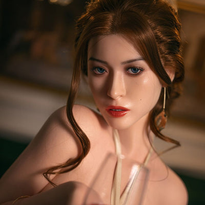 SY Doll | 166cm/5ft5 Big Breasts Asian Alluring Gentle Realistic Full Silicone Sex Doll - Flora