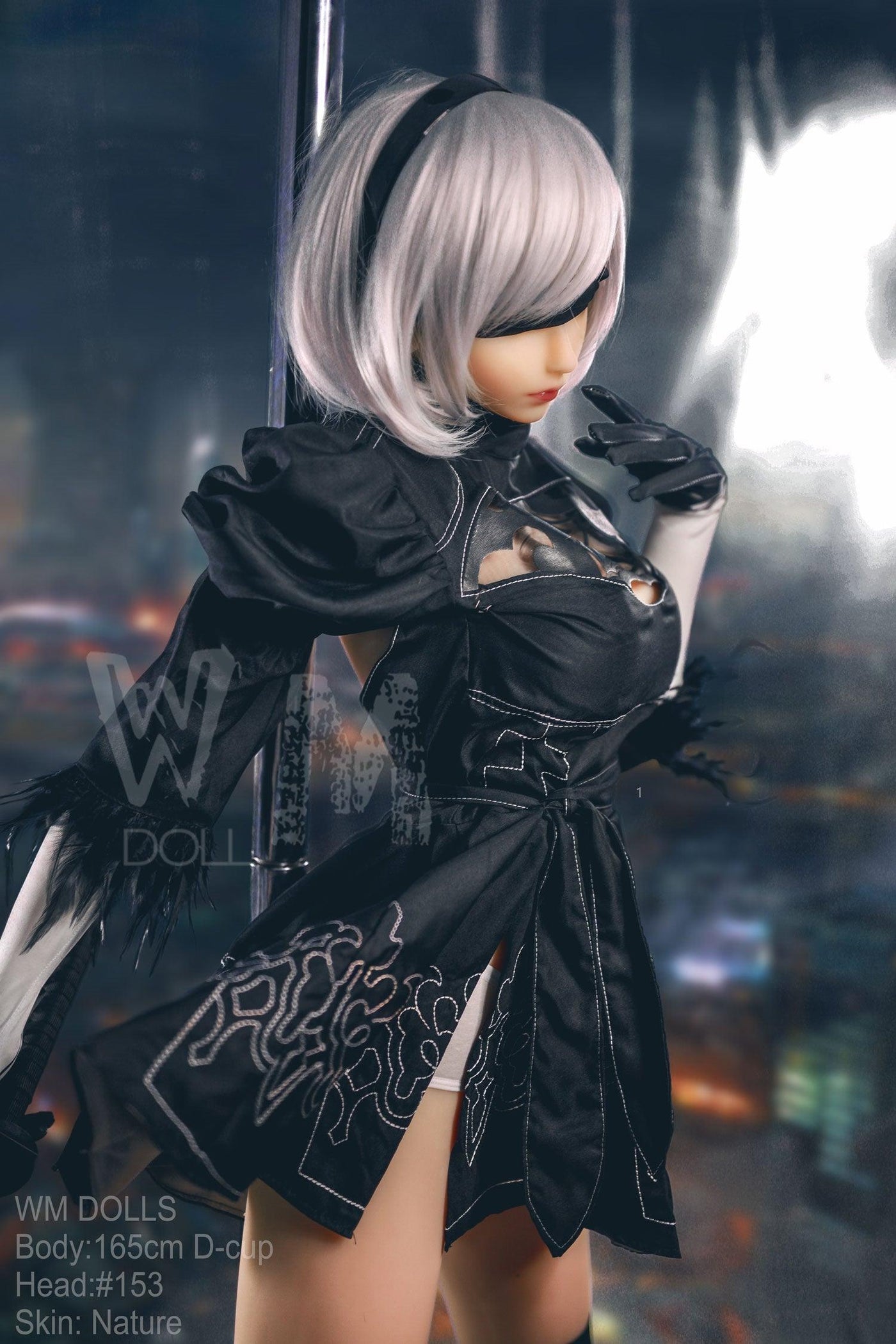 WM | 2B Anime 5ft 5/ 165cm D Cup Cosplay Sex Doll - Fight Angel