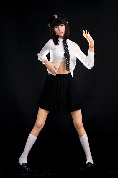 JDW DOLL | Silicone Head and TPE Body Sex Doll-Saki in uniform (Multi size available)