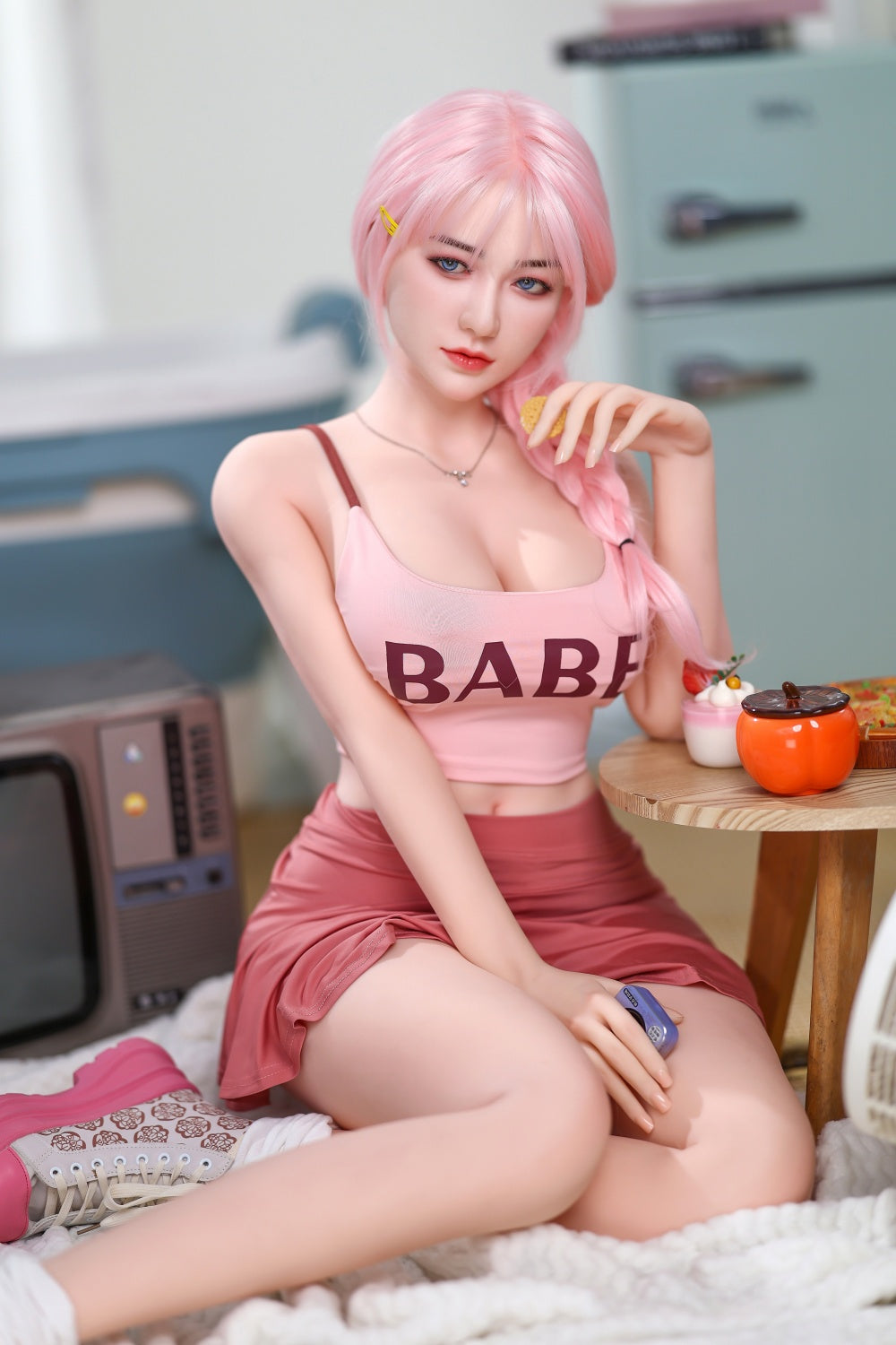 JDW | Silicone Head and TPE Body Sex Doll- Cheerleader Emi(Multi size available)