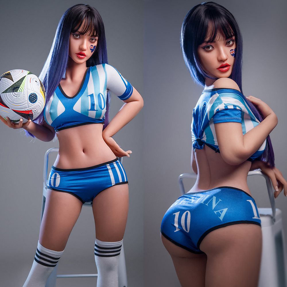 SY Doll | 152cm/4ft12 Big Breasts Playful Sports Soccer Cosplay Realistic TPE Sex Doll - Edwina