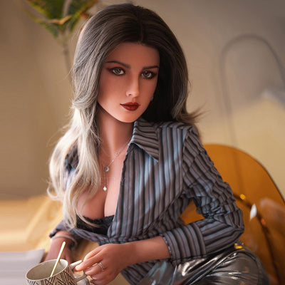 166cm/5ft5 Mature Small Boobs Lifelike Sex Doll - Nicky