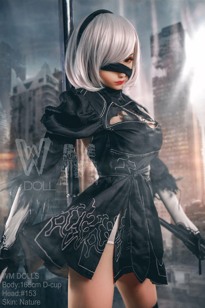 WM | 2B Anime 5ft 5/ 165cm D Cup Cosplay Sex Doll - Fight Angel