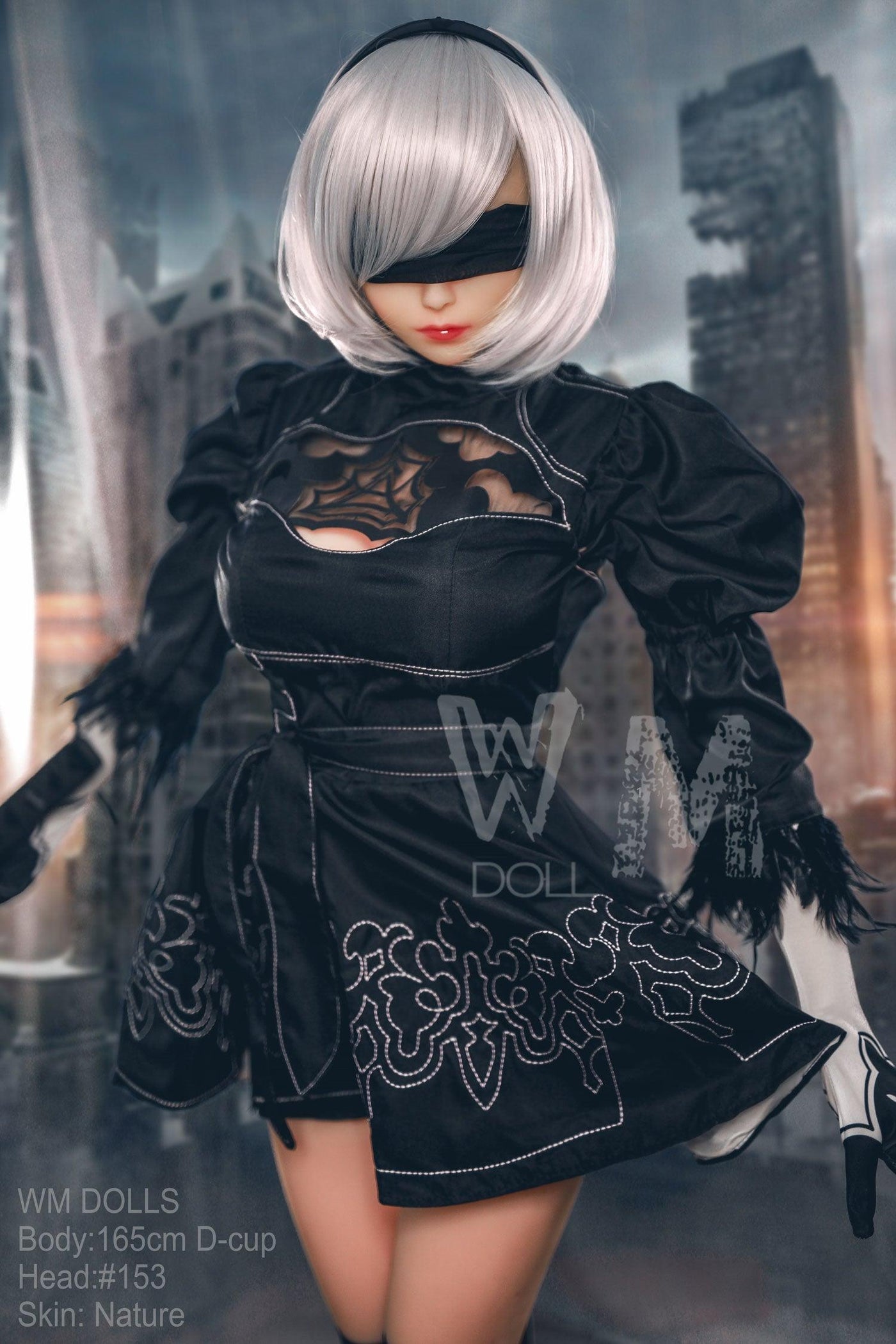 WM | 2B Anime 5ft 5/ 165cm D Cup Cosplay Sex Doll - Fight Angel