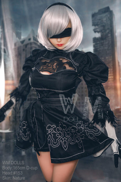 WM | 2B Anime 5ft 5/ 165cm D Cup Cosplay Sex Doll - Fight Angel