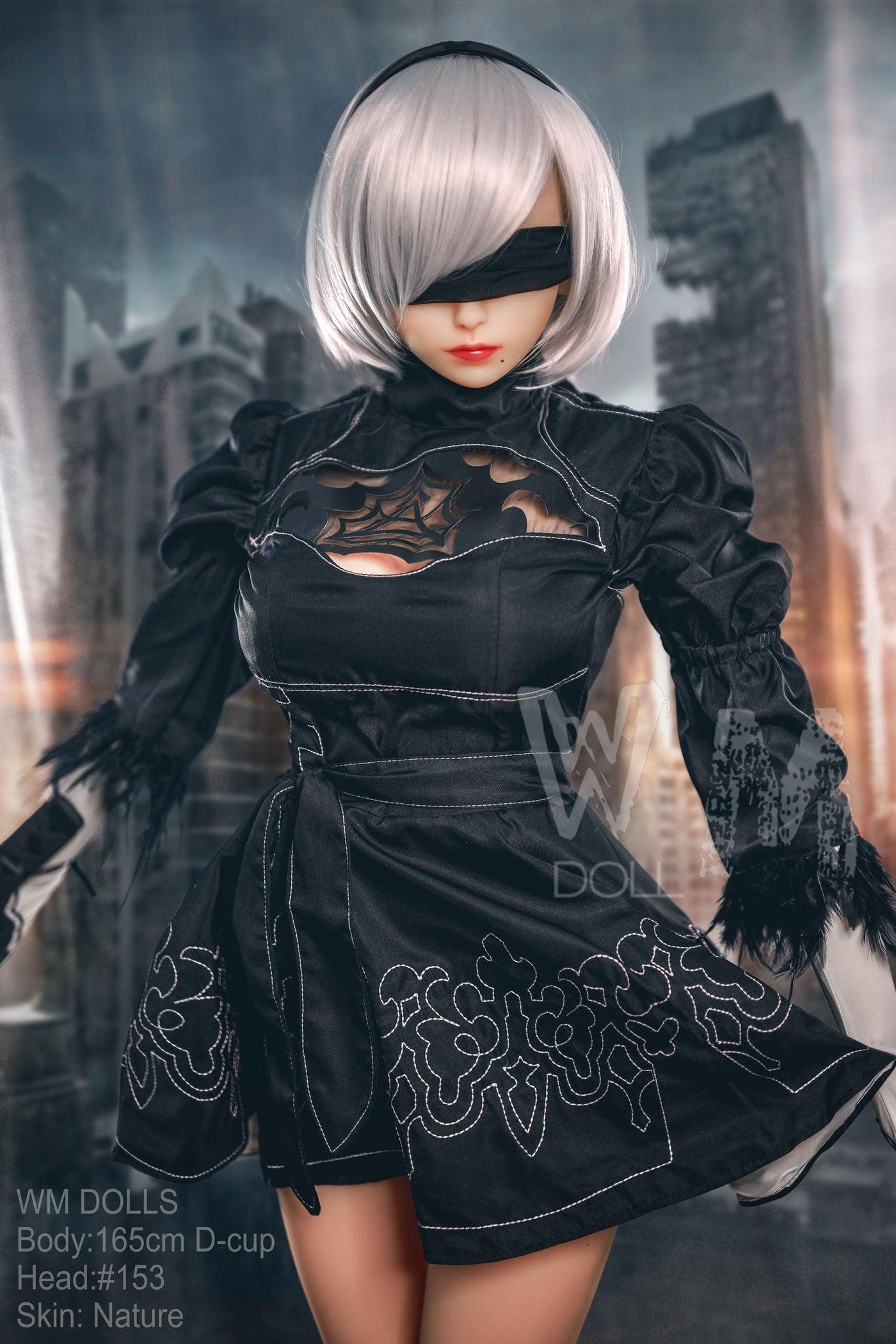 WM | 2B Anime 5ft 5/ 165cm D Cup Cosplay Sex Doll - Fight Angel
