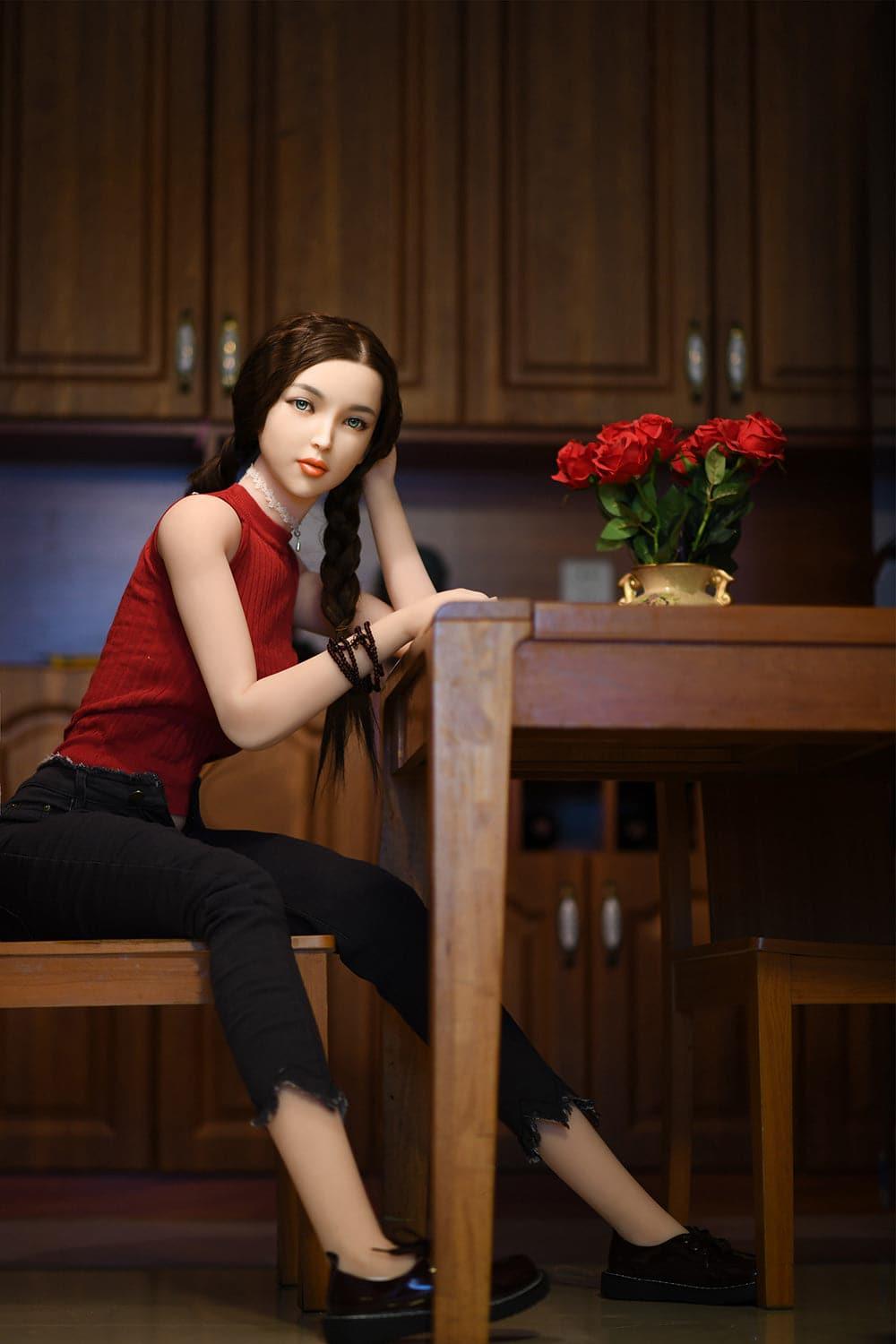 6YE |  171cm (5' 7") C-Cup Silicone Head Sex Doll - Ophelia