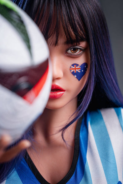 SY Doll | 152cm/4ft12 Big Breasts Playful Sports Soccer Cosplay Realistic TPE Sex Doll - Edwina