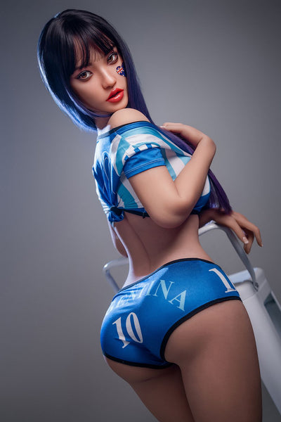 SY Doll | 152cm/4ft12 Big Breasts Playful Sports Soccer Cosplay Realistic TPE Sex Doll - Edwina
