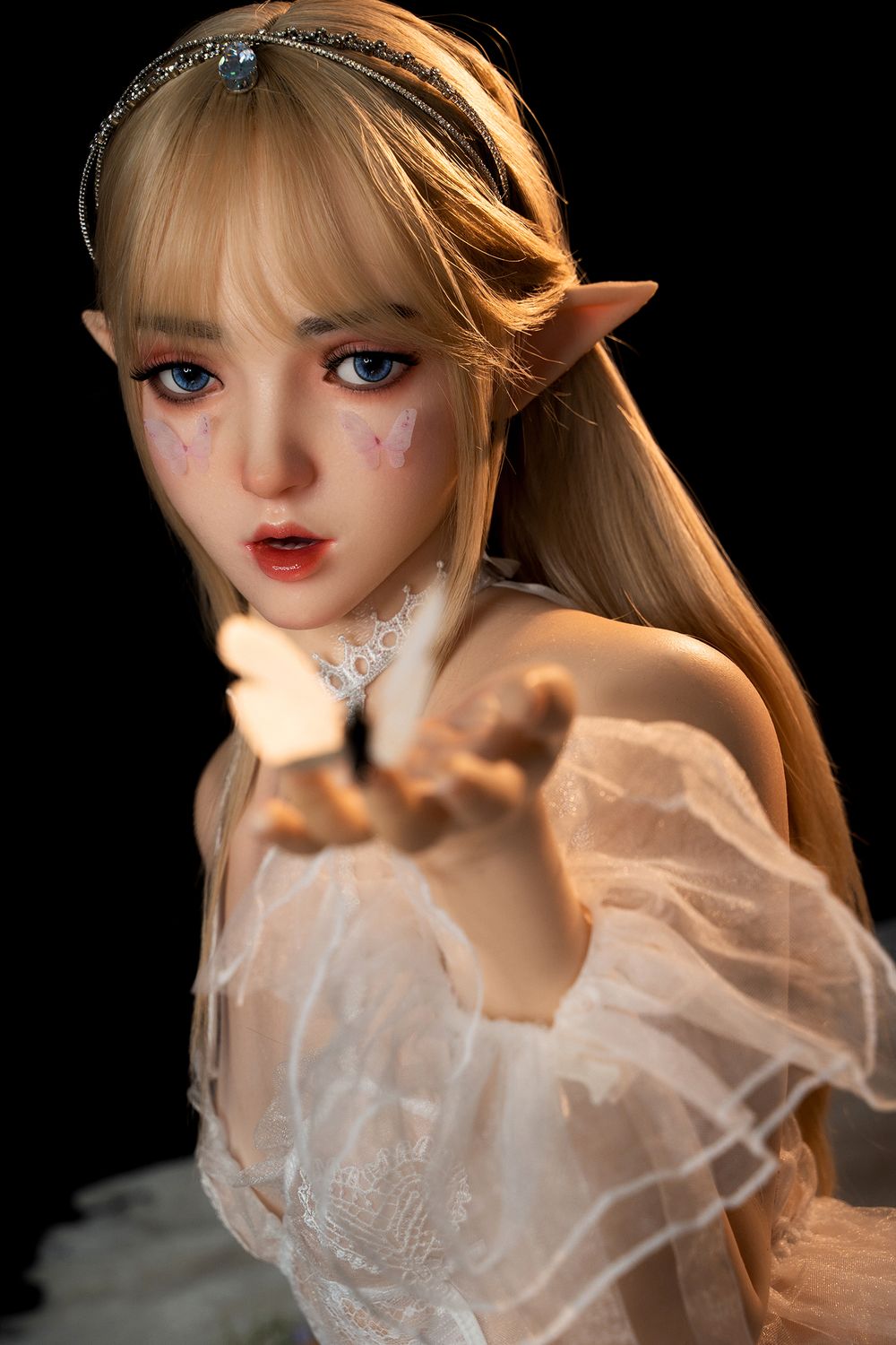 SY Doll | 150cm/4ft9 Elf Cosplay Silicone Head Lifelike Sex Doll - Joy (In Stock EU)