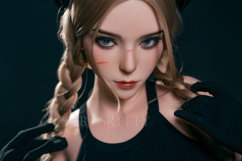 ROSRETTY-164cm Anime Schoolgirl Silicone Sex Doll – Big Breasts Custom