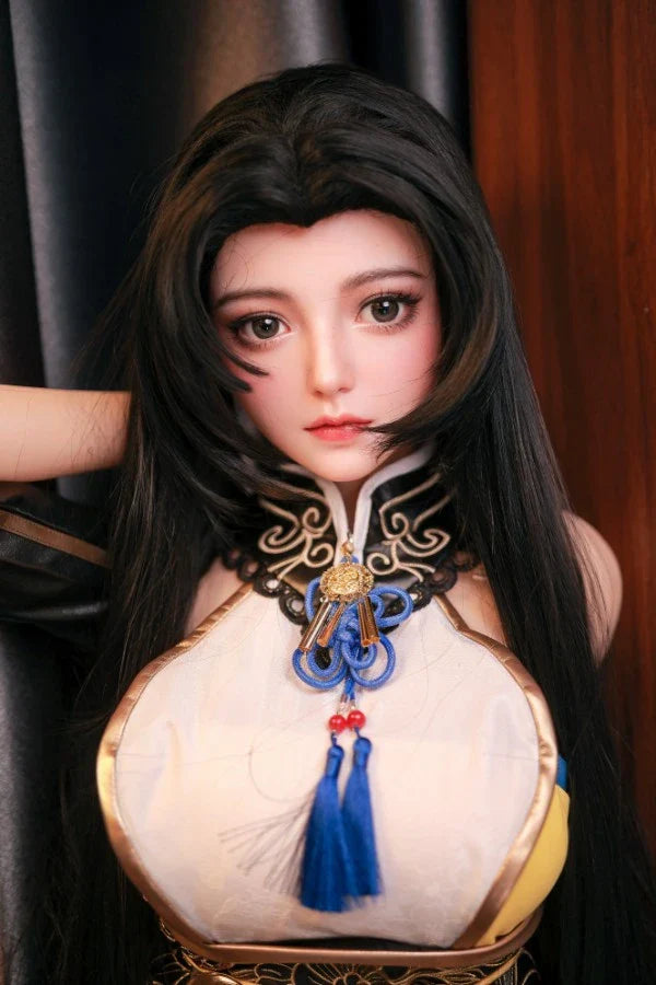 Dimu Doll | 166cm/5ft4 Small Breasts Alluring Lovely Anime Cosplay Lifelike TPE Sex Doll - Keqing