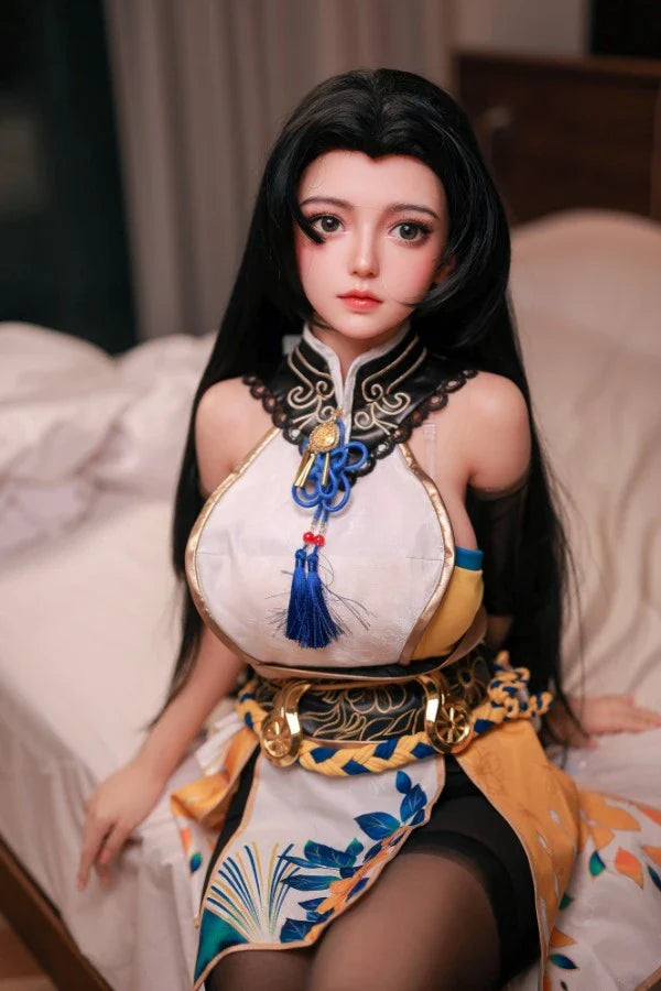 Dimu Doll | 166cm/5ft4 Small Breasts Alluring Lovely Anime Cosplay Lifelike TPE Sex Doll - Keqing