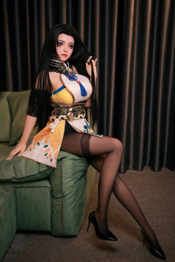 Dimu Doll | 166cm/5ft4 Small Breasts Alluring Lovely Anime Cosplay Lifelike TPE Sex Doll - Keqing