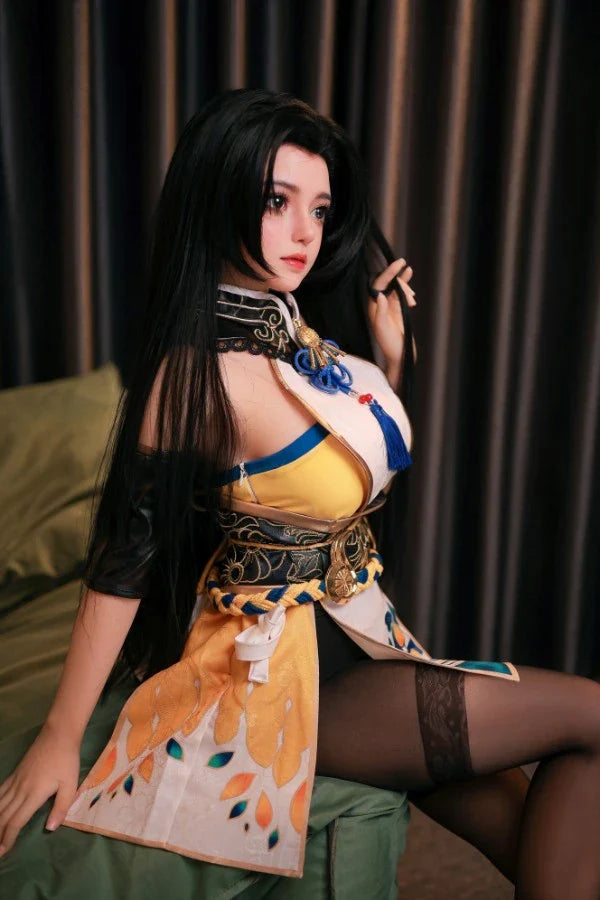 Dimu Doll | 166cm/5ft4 Small Breasts Alluring Lovely Anime Cosplay Lifelike TPE Sex Doll - Keqing