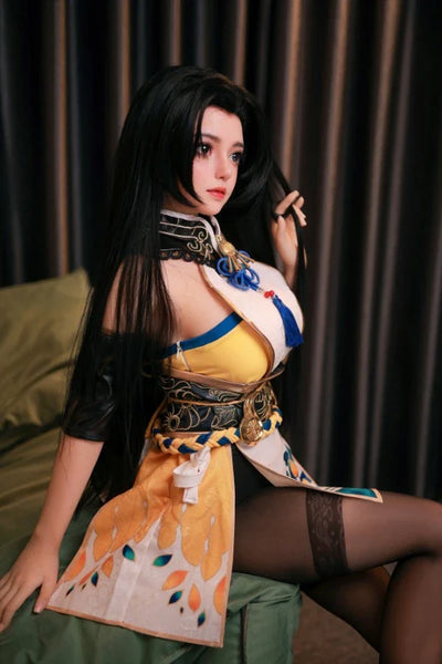 Dimu Doll | 166cm/5ft4 Small Breasts Alluring Lovely Anime Cosplay Lifelike TPE Sex Doll - Keqing