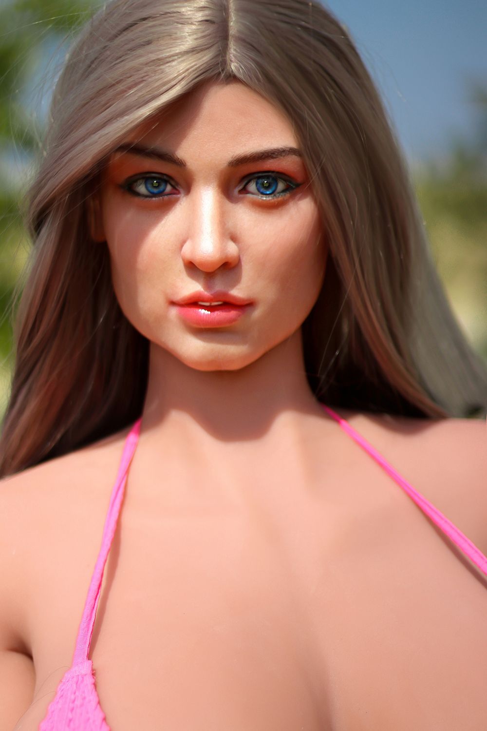 SY Doll | 165cm/5ft5 Huge Breasts Voluptuous American Blonde Lady Lifelike TPE Sex Doll - Raffaella