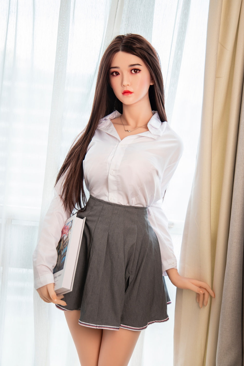 JDW DOLL | Silicone Head and TPE Body Sex Doll-Ruo (Multi size available)