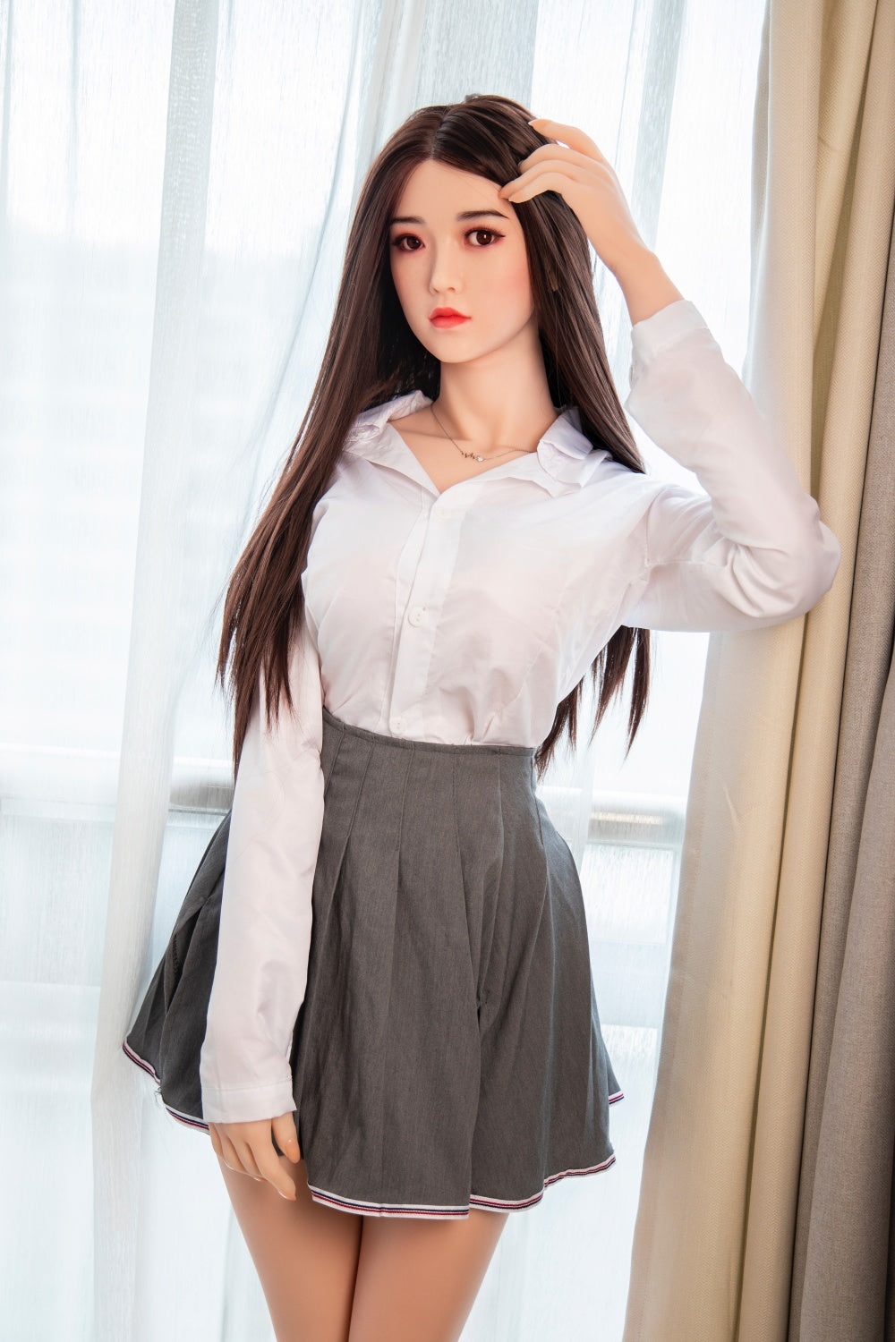 JDW DOLL | Silicone Head and TPE Body Sex Doll-Ruo (Multi size available)