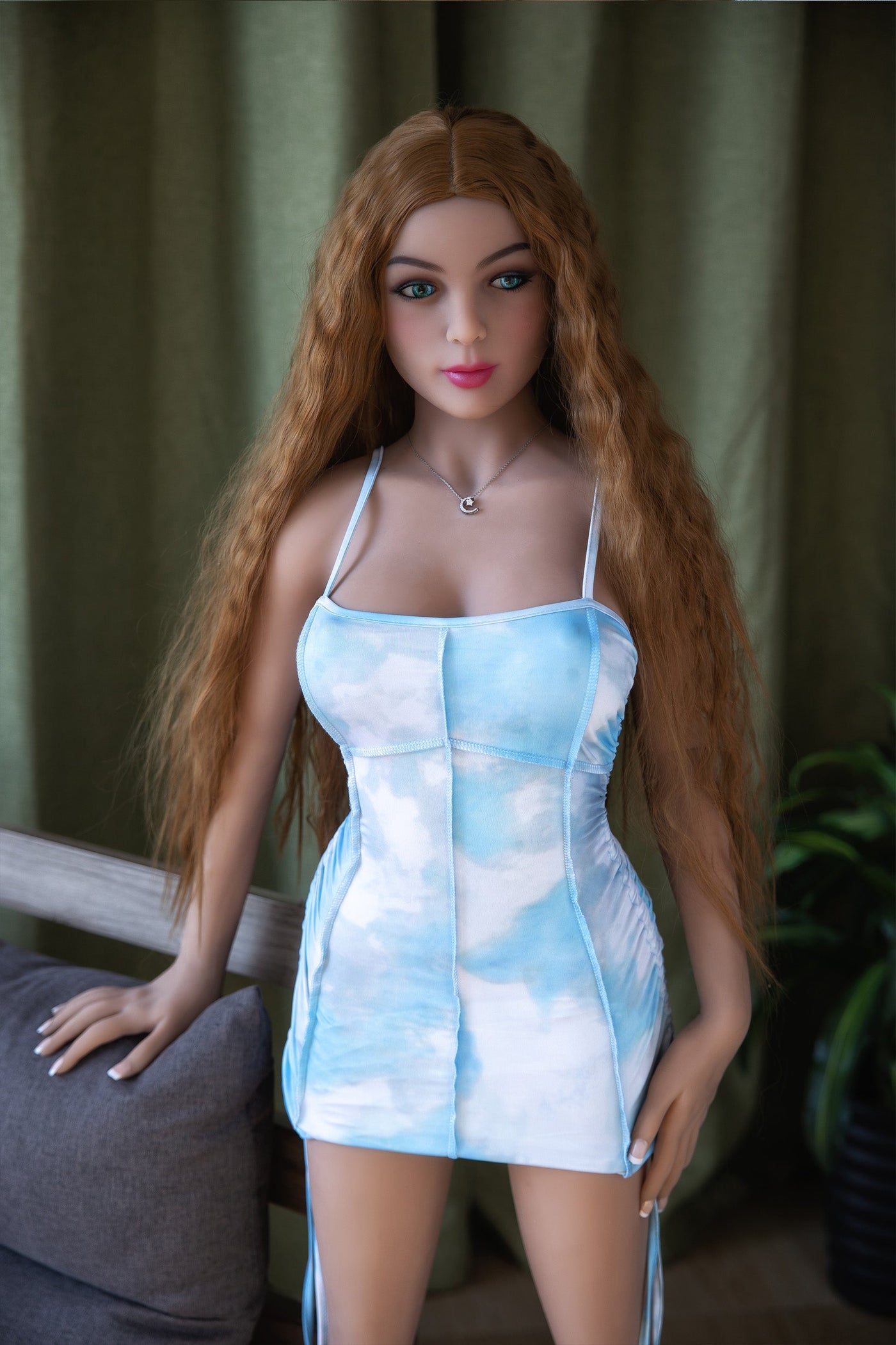 Susan - 151cm / 4ft11 Pretty Girl With Cherry lips Sex Doll (In Stock US) - DearLoverDoll