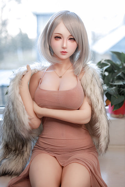 166cm New Big Breast Milf Silicone Head Sex Doll - Kirima