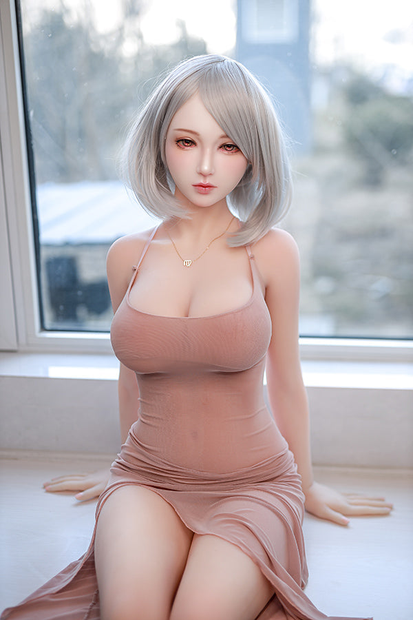 166cm New Big Breast Milf Silicone Head Sex Doll - Kirima