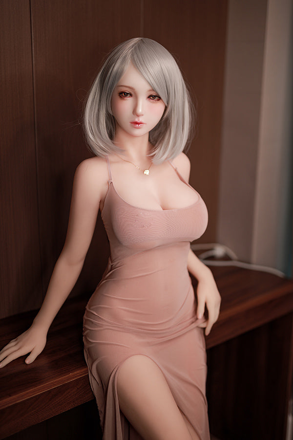166cm New Big Breast Milf Silicone Head Sex Doll - Kirima