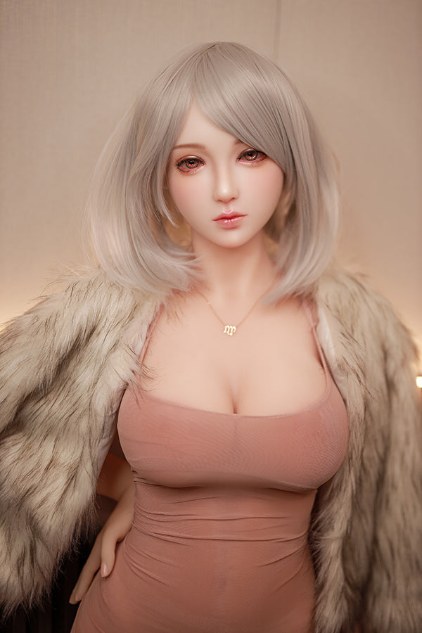 166cm New Big Breast Milf Silicone Head Sex Doll - Kirima