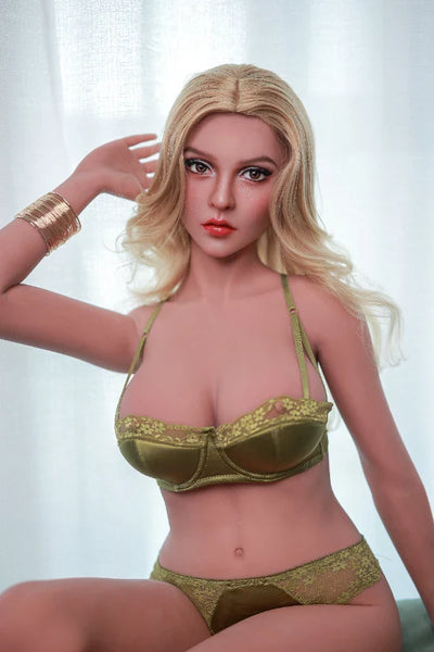 Dimu Doll | 166cm/5ft4 Small Breasts Alluring Mature Blonde Lifelike TPE Sex Doll - Claire