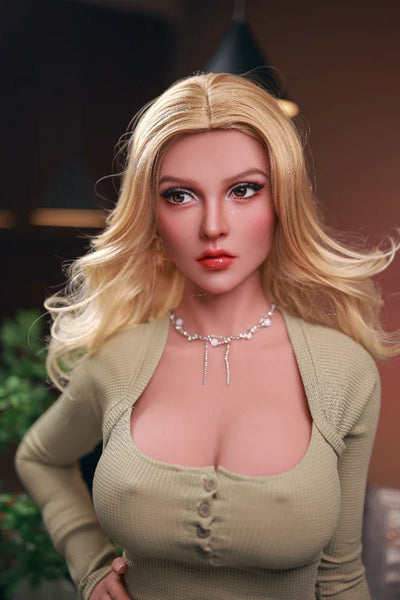 Dimu Doll | 166cm/5ft4 Small Breasts Alluring Mature Blonde Lifelike TPE Sex Doll - Claire