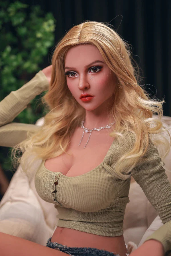 Dimu Doll | 166cm/5ft4 Small Breasts Alluring Mature Blonde Lifelike TPE Sex Doll - Claire