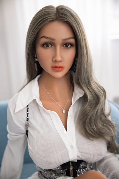 5ft 2 /158cm Medium Breast With Brown Hair Realistic Sex Doll - Jessie (3 Size) - DearLoverDoll