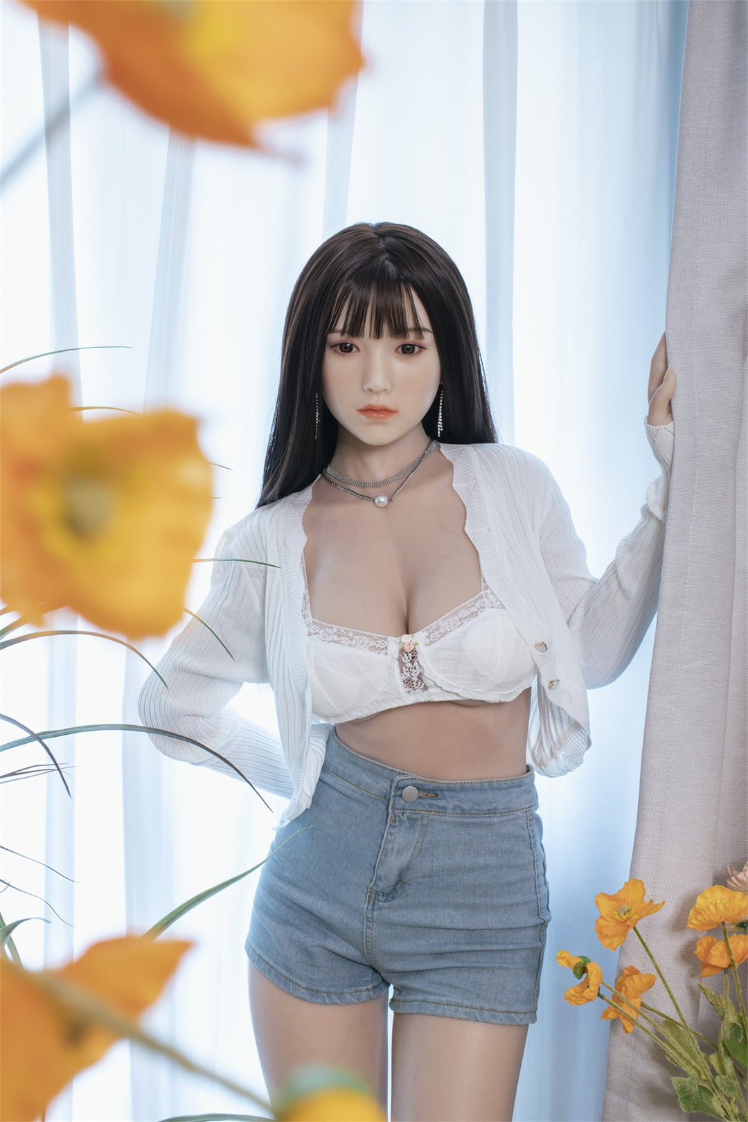 Asian Style Sex Doll with realistic features -Meghan(3 Sizes) - DearLoverDoll