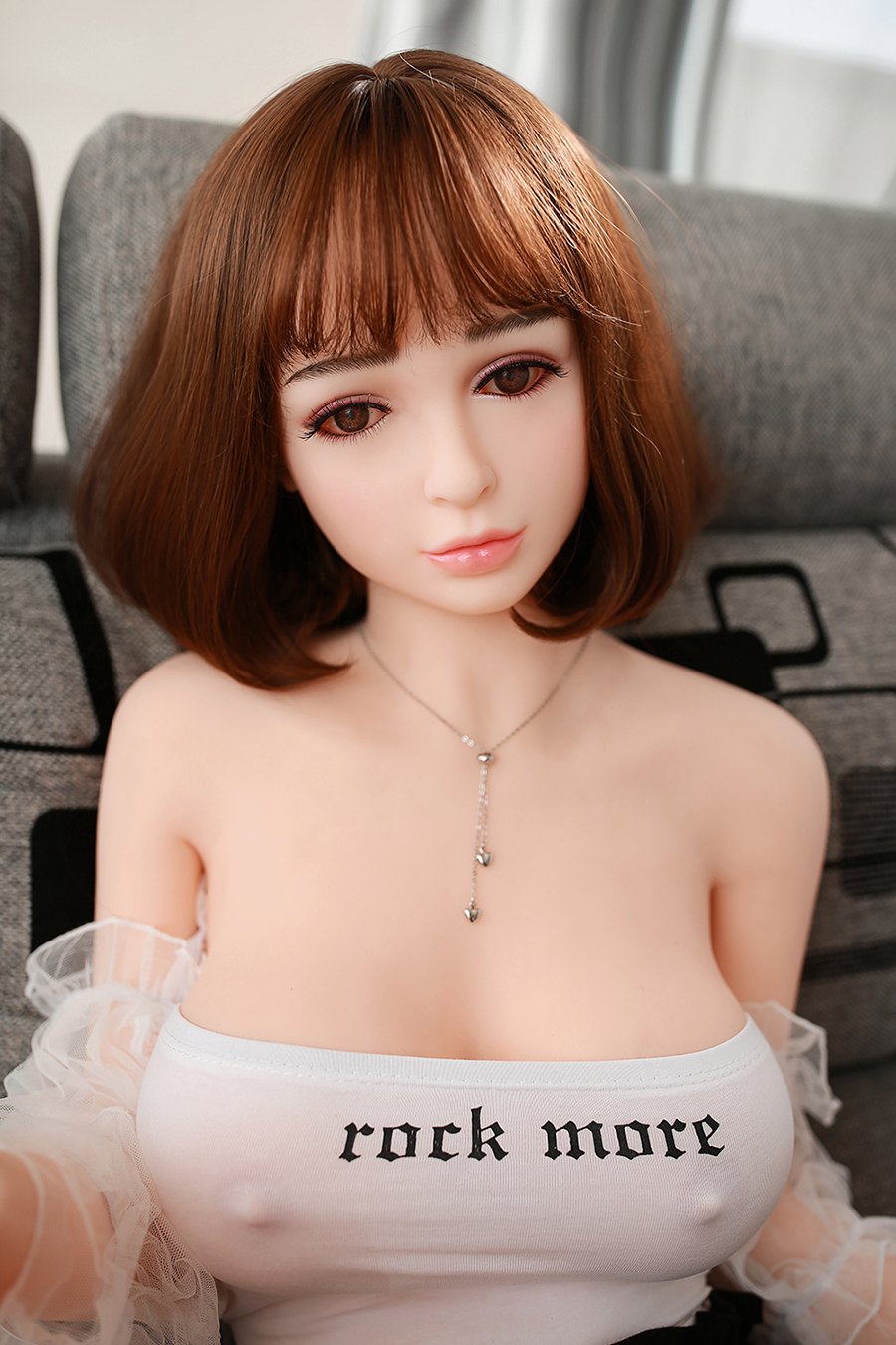 Medium Breast Pretty Realistic Sex Doll (3 Size) - Elvria - DearLoverDoll